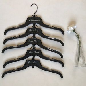 Black Plastic Robert Graham Hangers